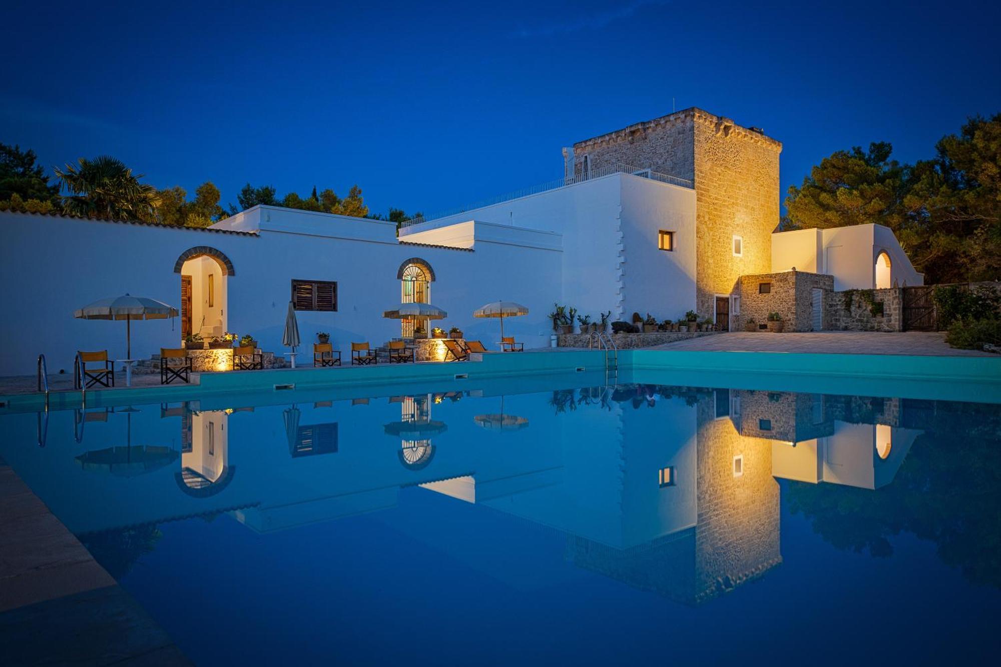 Vila Torre Casciani Ugento Exteriér fotografie