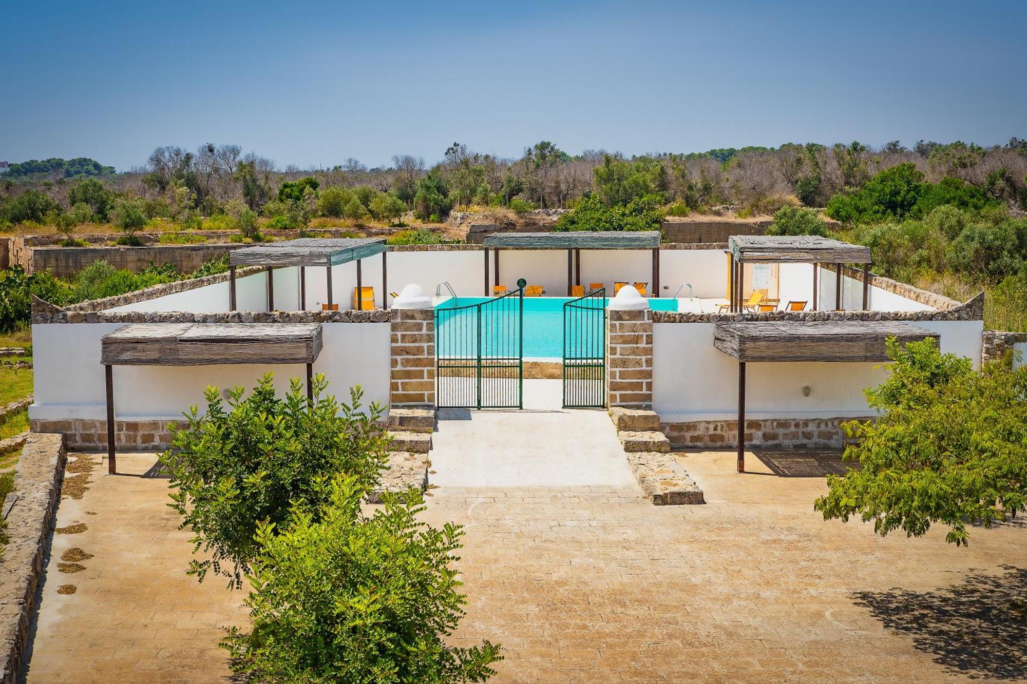 Vila Torre Casciani Ugento Exteriér fotografie